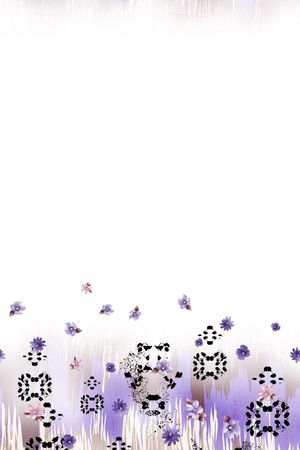 摄影写实花卉印花花型图片