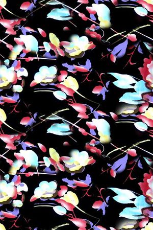 ♥红桃A〖花鸟天堂〗印花花型图片