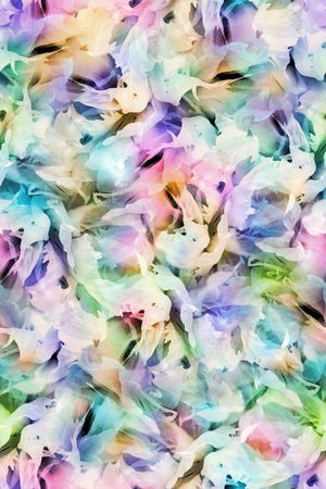 抽象肌理印花花型图片