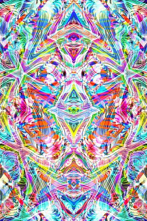 数码★抽象图案印花花型图片
