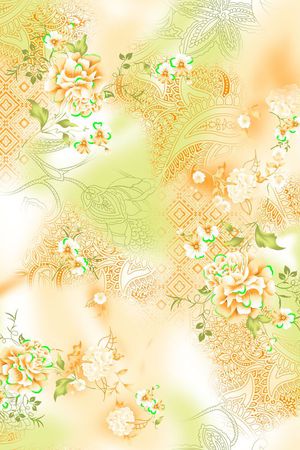 印花花型图片