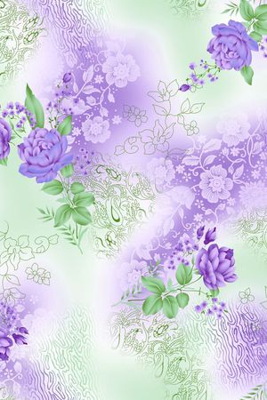 印花花型图片