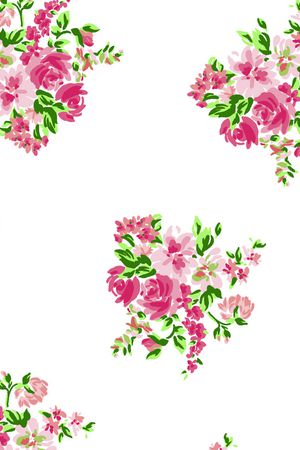 抽象印花花型图片