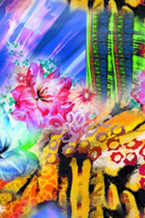 花卉印花花型图片