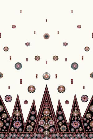 休闲印花花型图片
