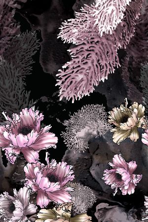 印花花型图片