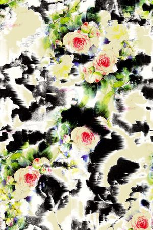 花卉印花花型图片