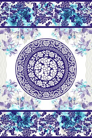 印花花型图片