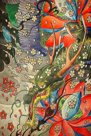 印花花型图片