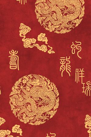 中国风印花花型图片