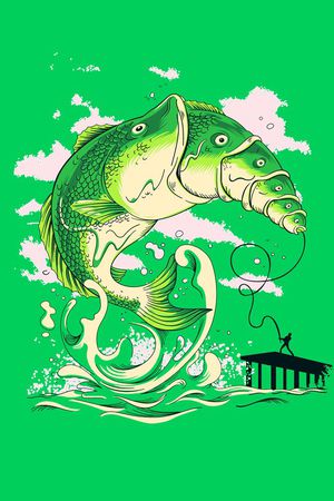 T恤服装印花花型图片