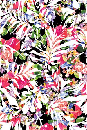 N-森林枝叶/Leaves印花花型图片