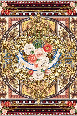 休闲印花花型图片