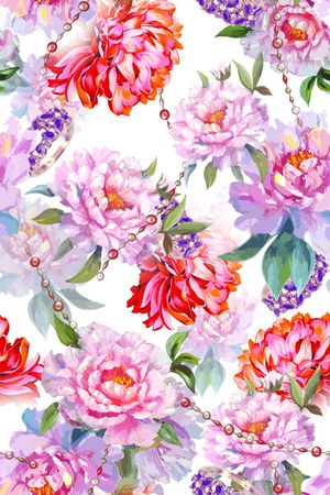 花卉印花花型图片