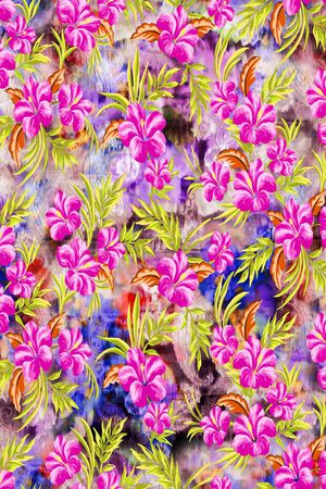 印花花型图片