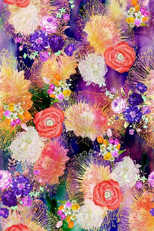 U-植物花卉/Botany印花花型图片