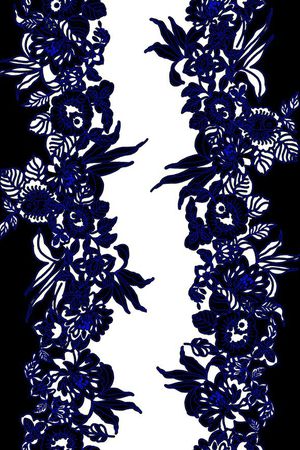 花卉印花花型图片