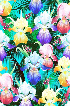 M-热带风/Tropical印花花型图片