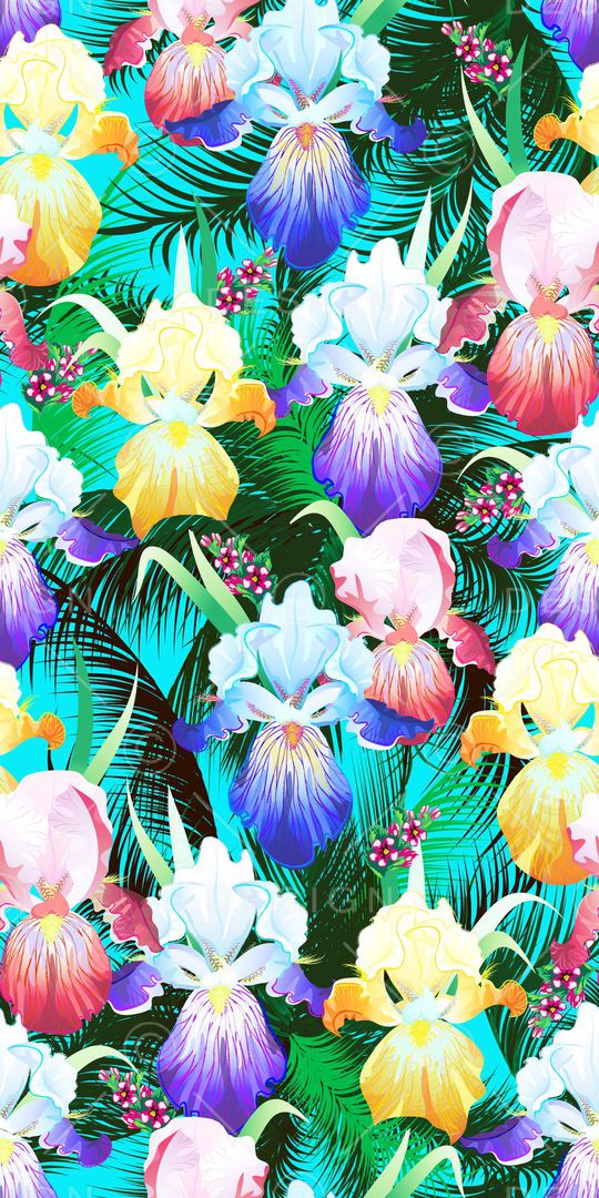 M-热带风/Tropical印花花型图片