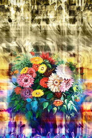花卉印花花型图片