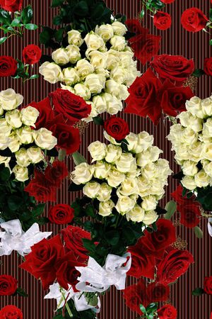 大花  花卉 小碎花印花花型图片