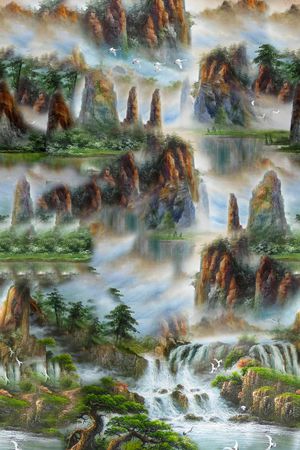 建筑/地表景观印花花型图片