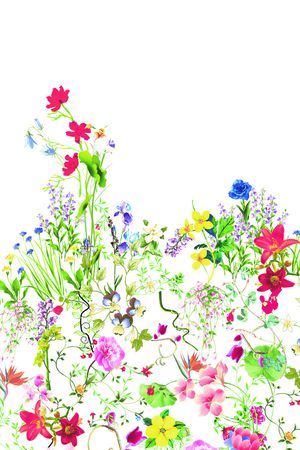 花卉印花花型图片