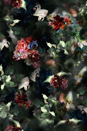 花卉印花花型图片