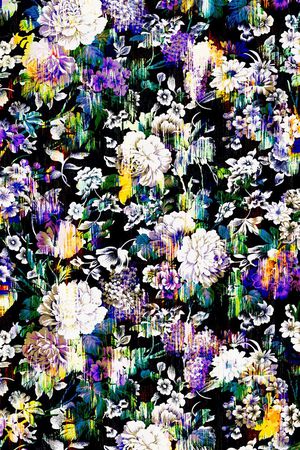 S-艺术花卉/Art印花花型图片