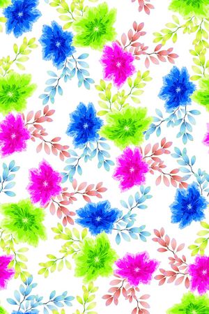 田园风印花花型图片