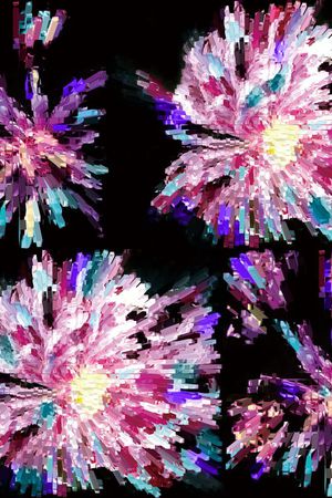 花草树木印花花型图片