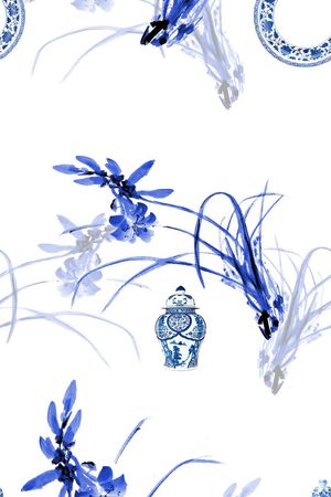 定位印花花型图片