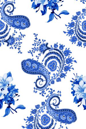 壁纸印花花型图片