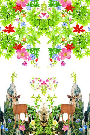 花卉印花花型图片
