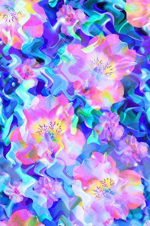 S-艺术花卉/Art印花花型图片