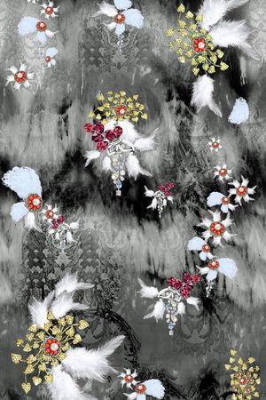 印花花型图片