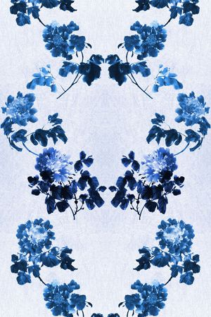 壁纸印花花型图片