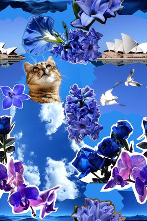 ♥红桃A〖波普艺术〗印花花型图片
