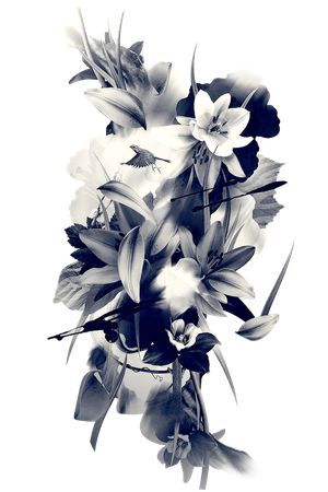 印花花型图片