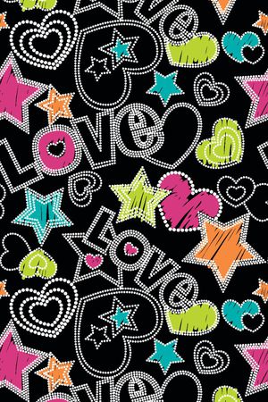 印花花型图片