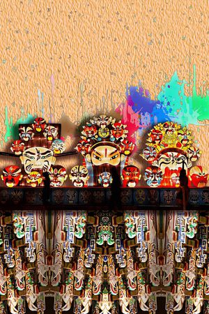 民族风印花花型图片