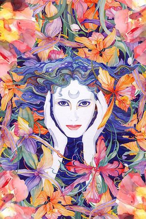 长巾印花花型图片