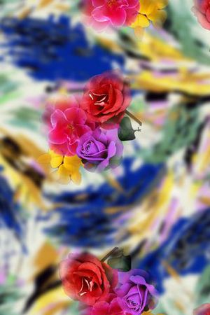 印花花型图片