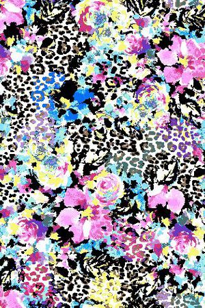 泳衣/内衣/服饰 面料花型印花花型图片