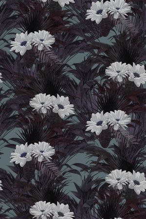 花卉印花花型图片