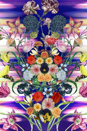 花卉印花花型图片