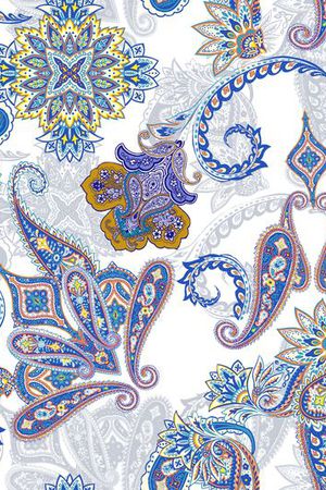 欧式花纹、佩斯利纹、底纹印花花型图片