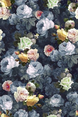 花卉印花花型图片