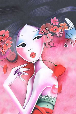 印花花型图片