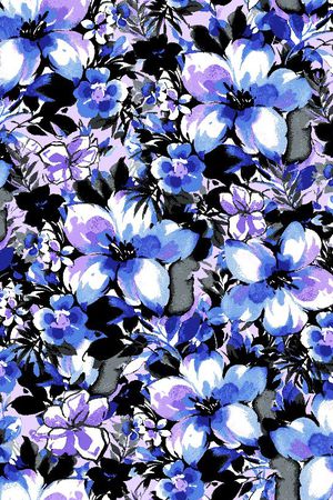 泳衣/内衣/服饰 面料花型印花花型图片